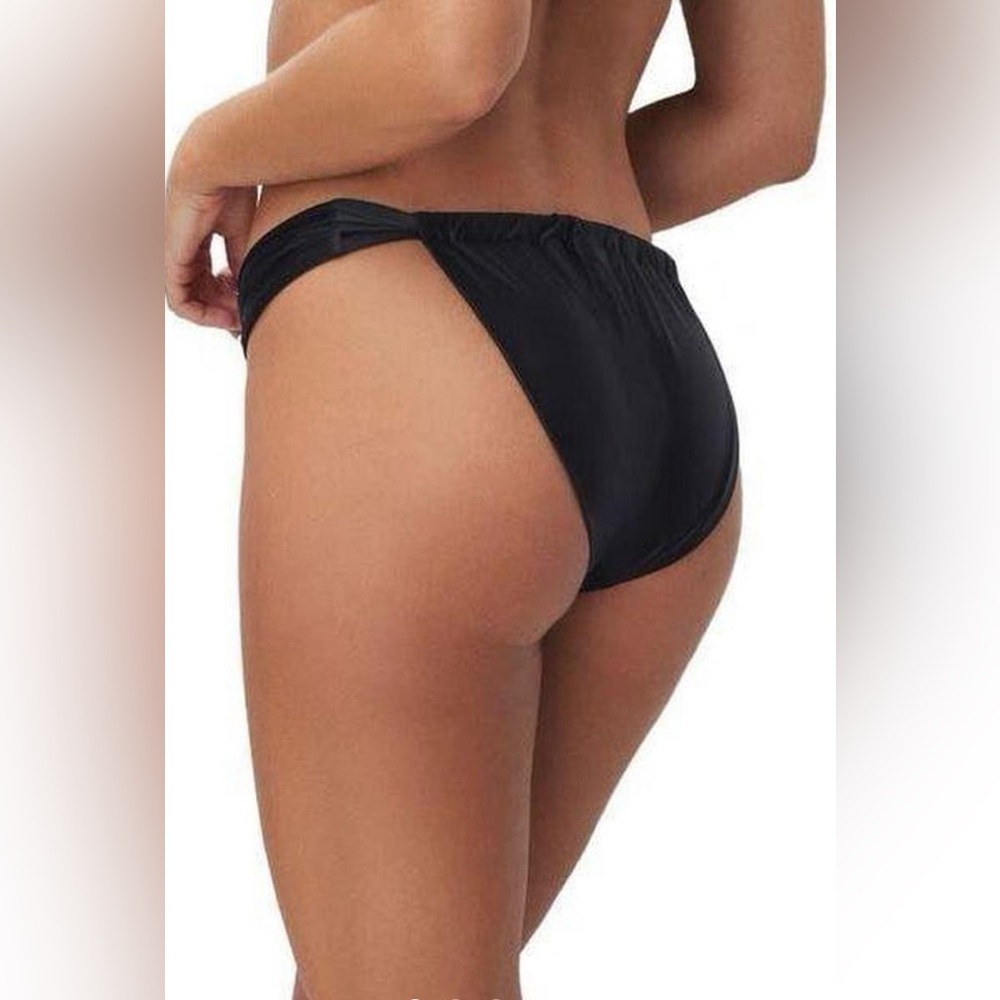 NWT Good American Black Bikini Bottom